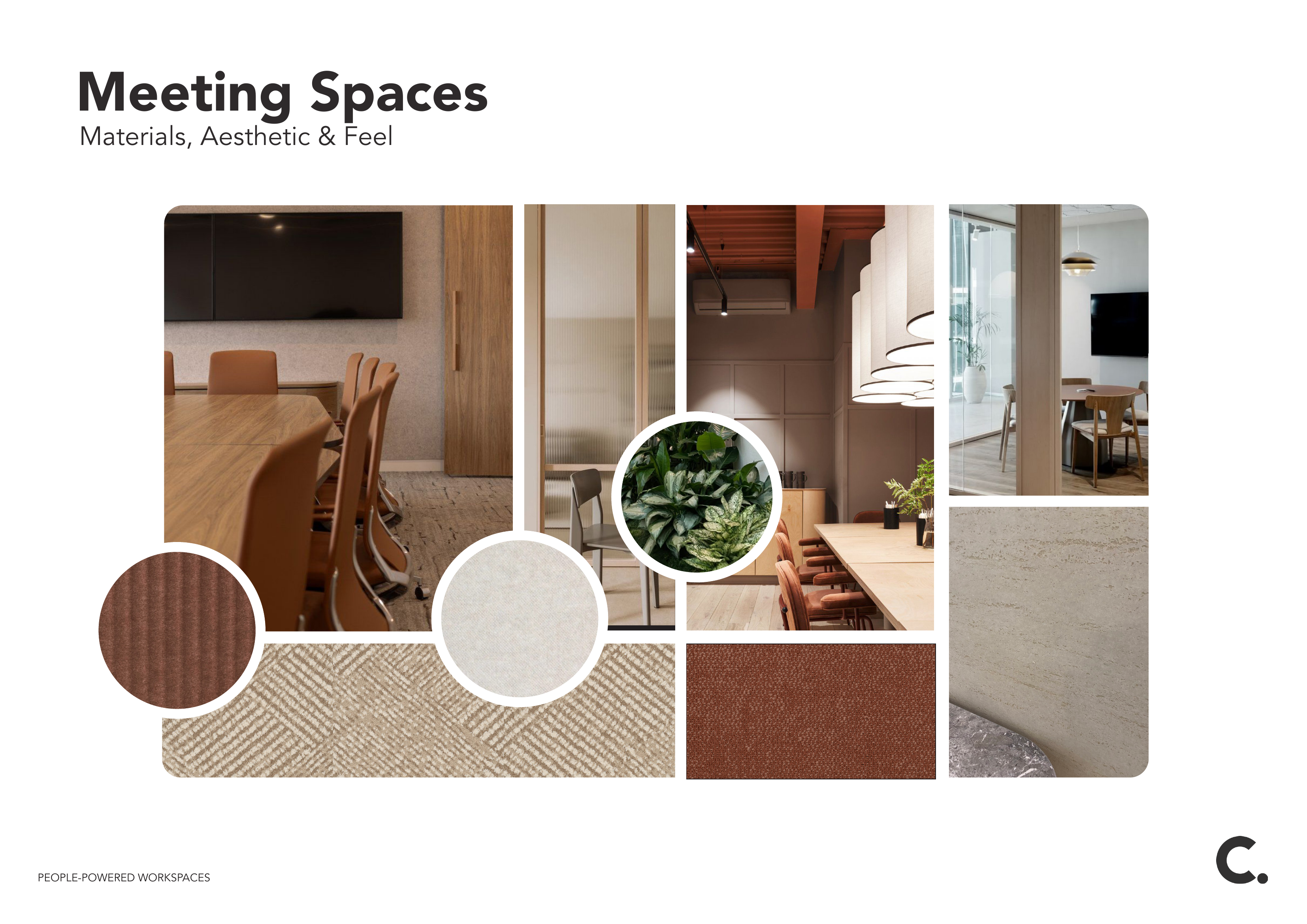 Meeting Spaces - Materials, Aesthetic & Feel